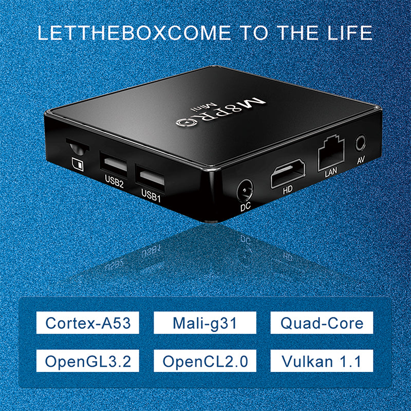 Game TV Box M8 Pro Mini Android and Game
