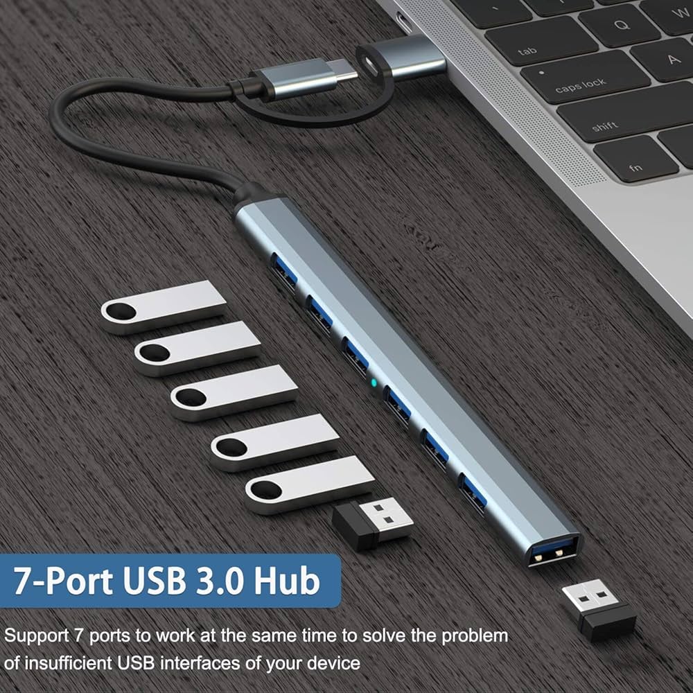 7-port USB 3.0 hub