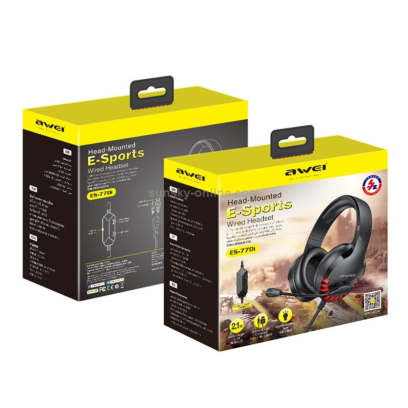 “awei” Wired headset ES-770i