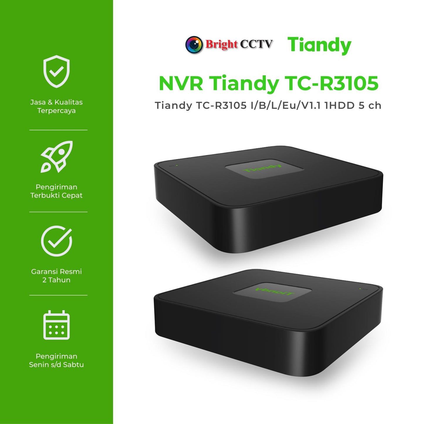 TIANDY NVR TC-R3105:I/B/L/Eu/V1.1