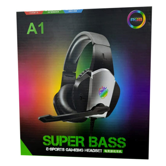 E-sports headset super bass A1