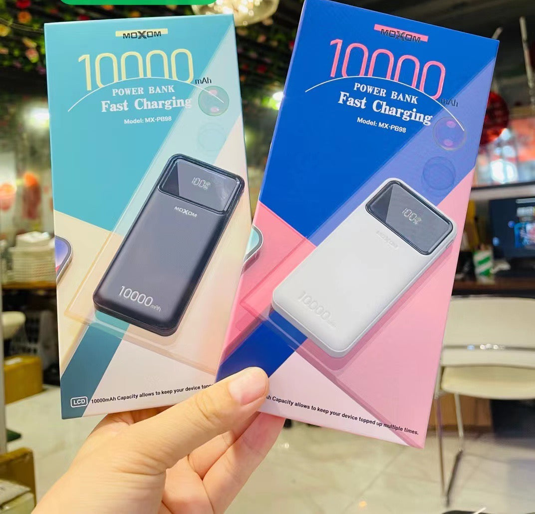 MOXOM Power bank 10000mAH MX-PB98
