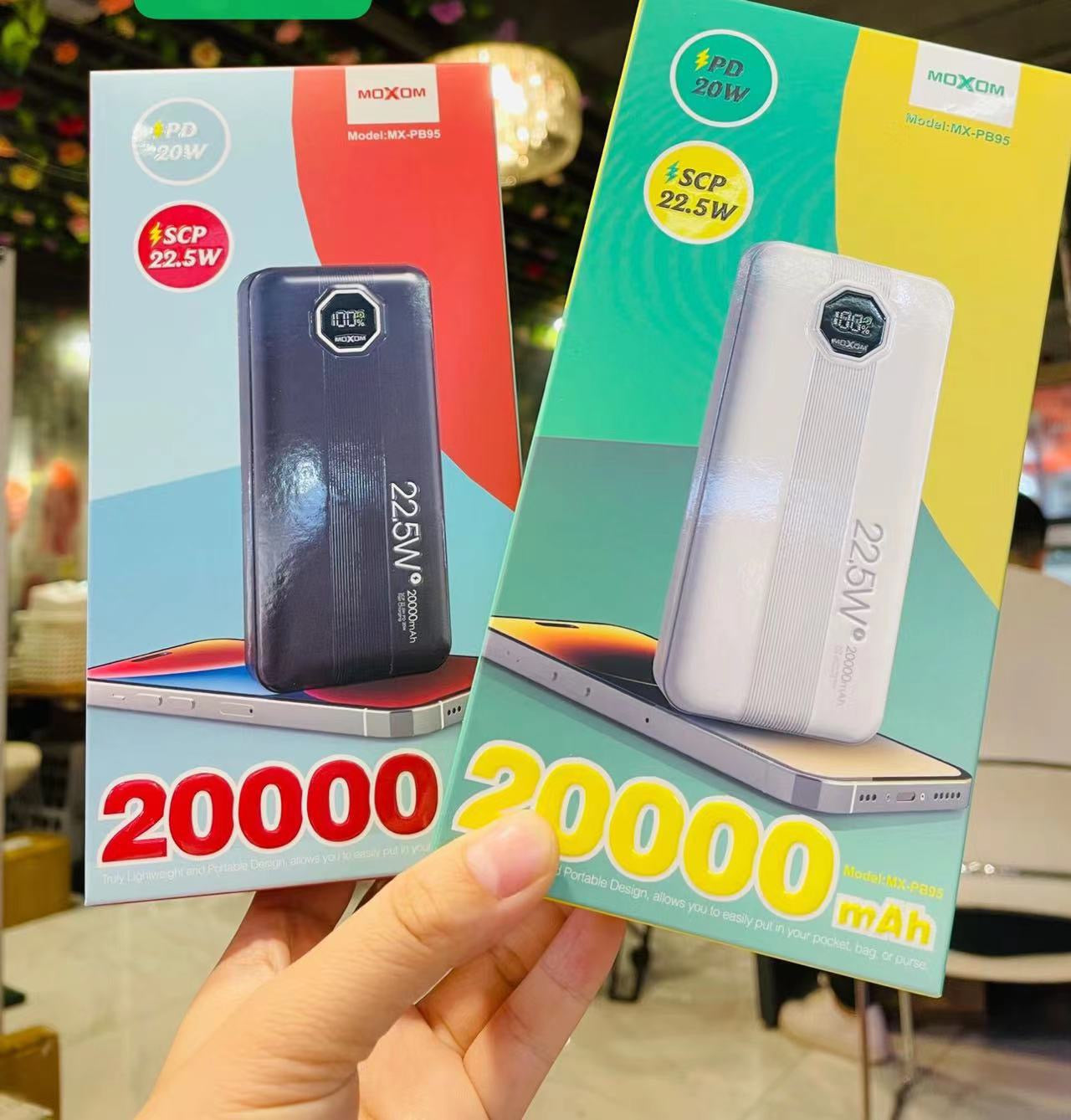 MOXOM Power bank 20000mAH MX-PB95