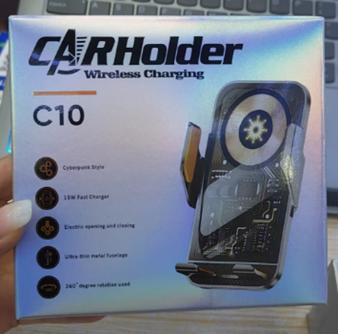 Car Holder Wireless Charger C10