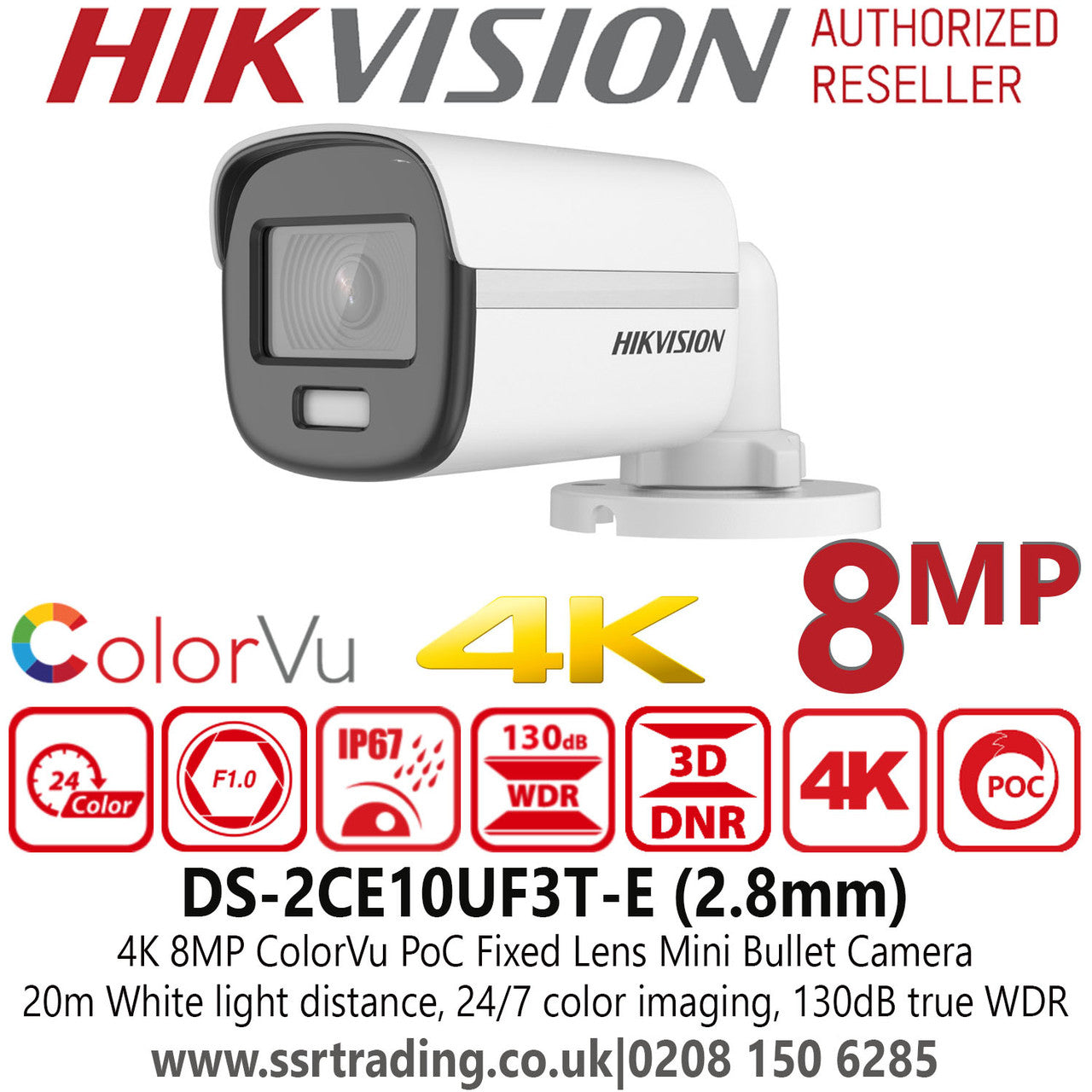 HIKVISION 4K 20M DS-2CE10UF3T-E