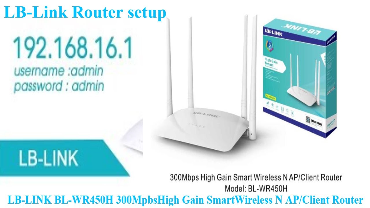 LB LINK Router BL-WR450H