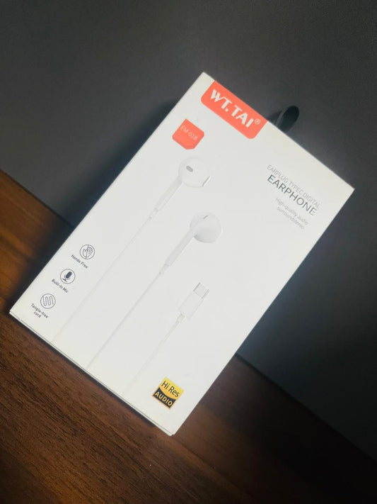 WT . TAI EM - 018 TYPE C EARPHONE