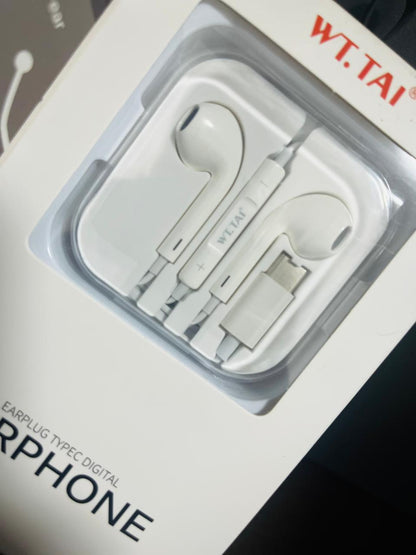 WT . TAI EM - 018 TYPE C EARPHONE