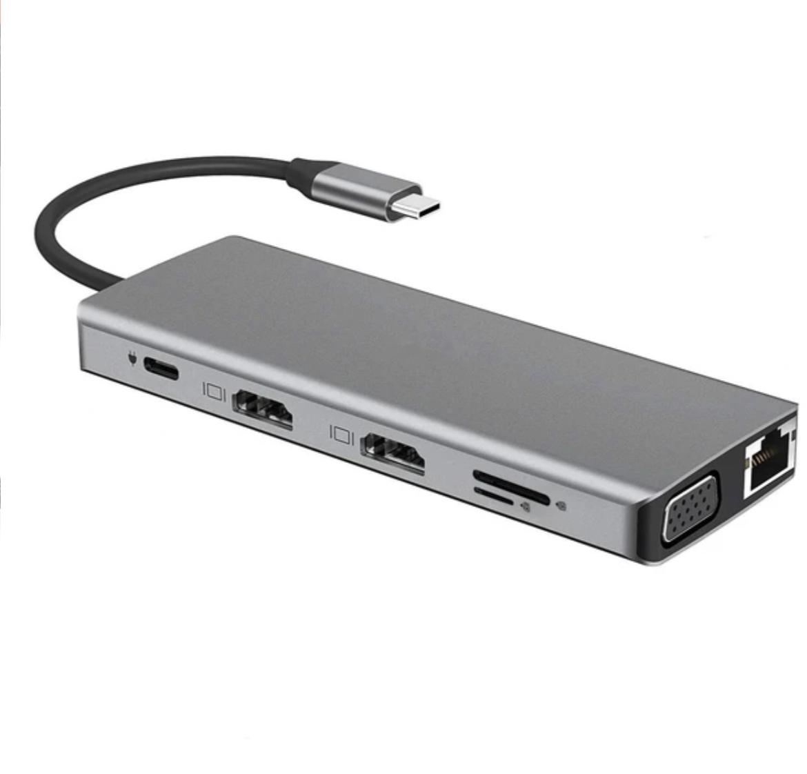 TYPE-C TO HDTV 12 IN 1