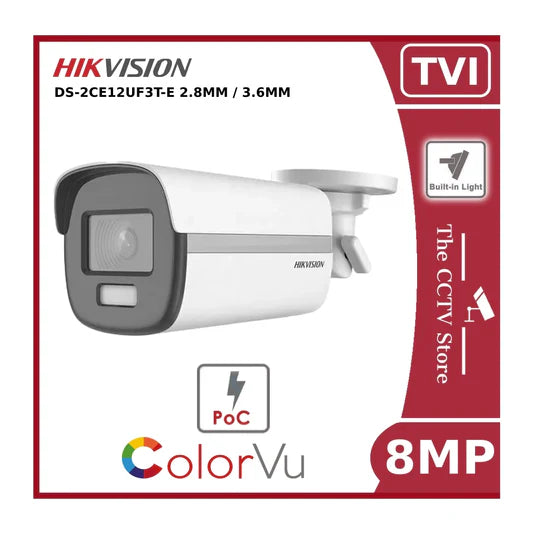 Hikvision DS-2Ce12UF3T-PIRXO COLORVU TIOC 3.6mm