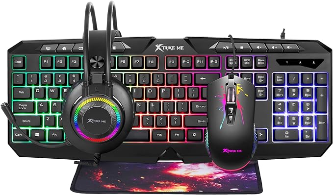 XTRIKE ME CMX-410 EN Wired 4 in 1 Gaming