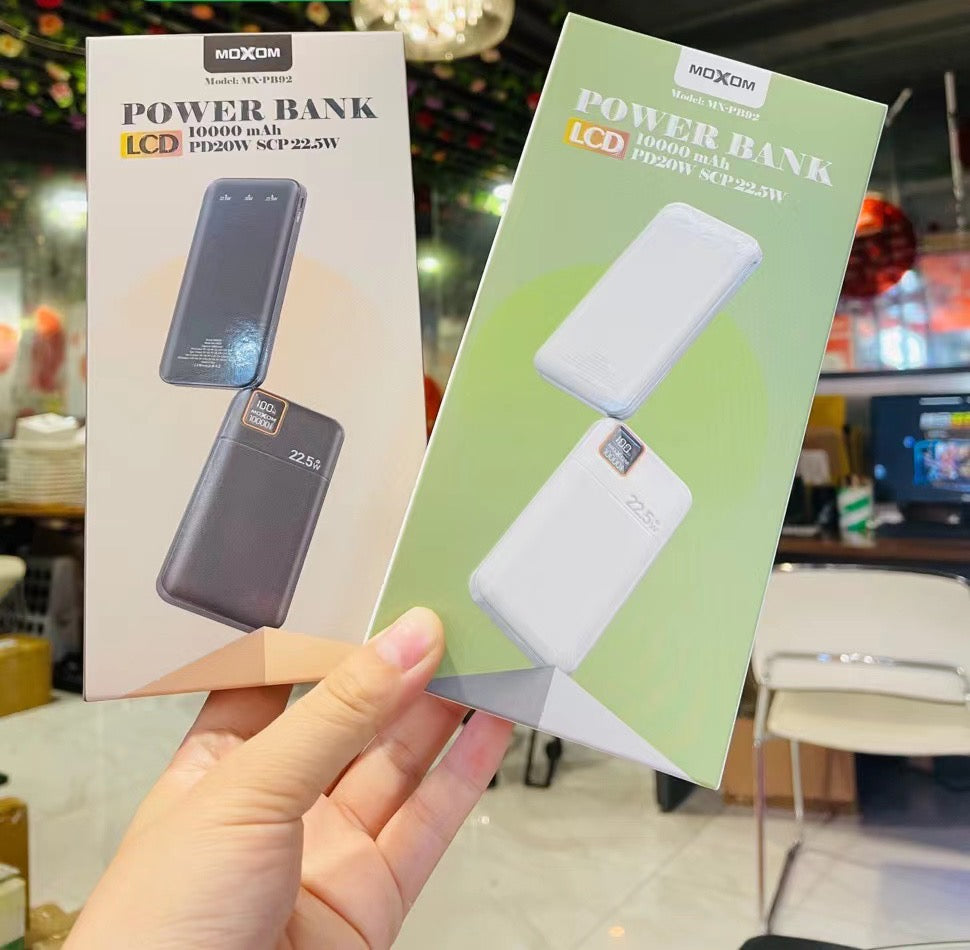 MOXOM  Power bank 10000mAH MX-PB92