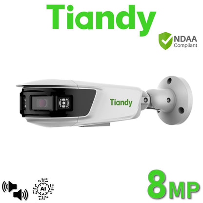 Tiandy Bullet Camera 8MP Fixed Panoramic TC-C382V