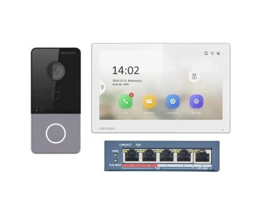 IP Video Intercom Kit ds-kis607-s
