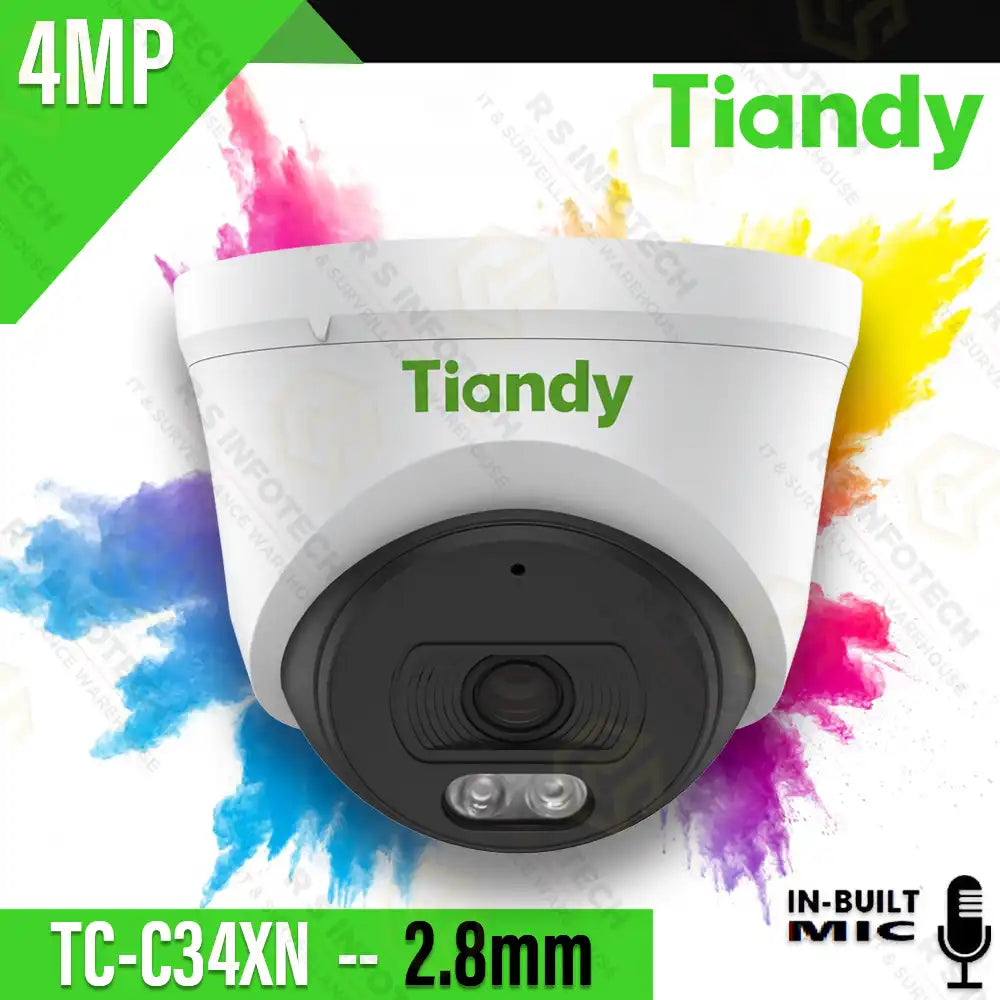 TIANDY TC- C34XN :I3W/E/Y/2.8MM/V4.2 COLOR MKR